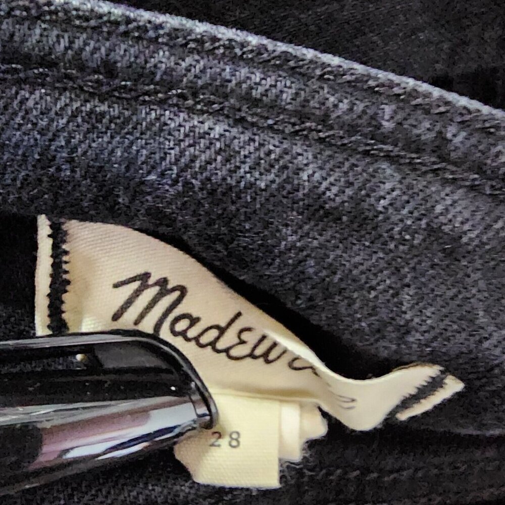 Madewell The Perfect Vintage Jean Faded Black Jeans Womens 28 - Picture 6 of 9